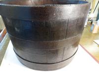 Interesting "Scottish Kiver" Coopered Ash Barrel c.1850 (5 of 5) Interesting "Scottish Kiver" Coopered Ash Barrel c.1850 (5 of 5)