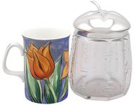 German Silver & Cut Glass Jar c.1930 (3 of 9) German Silver & Cut Glass Jar c.1930 (3 of 9)