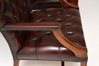 Pair of Antique Deep Buttoned Leather Library Armchairs (4 of 12) Pair of Antique Deep Buttoned Leather Library Armchairs (4 of 12)