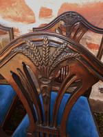 Set of 6 Hepplewhite Style Mahogany Dining Chairs (7 of 8) Set of 6 Hepplewhite Style Mahogany Dining Chairs (7 of 8)