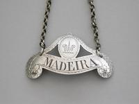 George III Silver Wine Label 'madeira', By Phipps & Robinson, London, C1790 (2 of 6) George III Silver Wine Label 'madeira', By Phipps & Robinson, London, C1790 (2 of 6)