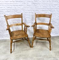 Set of Oxford Barback Windsor Chairs with 2 Carvers (7 of 7) Set of Oxford Barback Windsor Chairs with 2 Carvers (7 of 7)