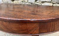 Georgian Mahogany Demi Lune D-End Console Table (3 of 14) Georgian Mahogany Demi Lune D-End Console Table (3 of 14)