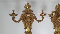 Pair of 20th Century Large Brass Wall Candelabra (4 of 4) Pair of 20th Century Large Brass Wall Candelabra (4 of 4)