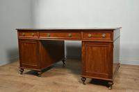 Antique Victorian Partners Desk by Druce & Co (5 of 5) Antique Victorian Partners Desk by Druce & Co (5 of 5)
