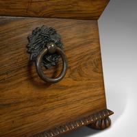 Ornate Antique Tea Caddy, English, Rosewood, Sarcophagus, Chest, Regency c.1820 (2 of 12) Ornate Antique Tea Caddy, English, Rosewood, Sarcophagus, Chest, Regency c.1820 (2 of 12)