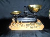 Avery Scales with Variety of Brass Weights on Especially Made Board (3 of 6) Avery Scales with Variety of Brass Weights on Especially Made Board (3 of 6)