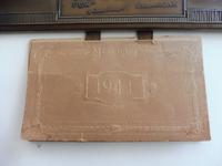 Bronzed Metal Calendar Signed Alex Henshaw MBE 1941 (5 of 13) Bronzed Metal Calendar Signed Alex Henshaw MBE 1941 (5 of 13)