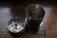 Antique Solid Silver Tea Caddy (5 of 5) Antique Solid Silver Tea Caddy (5 of 5)