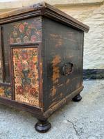 Large 19thc Swedish Country House Robust Painted Pine Storage Coffer Chest (9 of 18) Large 19thc Swedish Country House Robust Painted Pine Storage Coffer Chest (9 of 18)