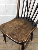 Set of Four 19th Century Ash and Elm Hoop Back Chairs (12 of 13) Set of Four 19th Century Ash and Elm Hoop Back Chairs (12 of 13)