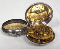 Antique Silver Pair of Case Pocket Watch Fusee Verge Escapement Key Wind Enamel Dial Thomas Cooker Oakham (7 of 12) Antique Silver Pair of Case Pocket Watch Fusee Verge Escapement Key Wind Enamel Dial Thomas Cooker Oakham (7 of 12)