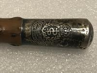 Military Officers Irish Blackthorn walking stick sword stick with silver handle (13 of 22) Military Officers Irish Blackthorn walking stick sword stick with silver handle (13 of 22)