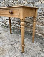 Antique Pine Side Table with Drawer (8 of 14) Antique Pine Side Table with Drawer (8 of 14)