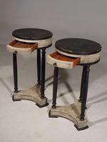Attractive Pair of Early 20th Century Continental Lamp Tables (3 of 5) Attractive Pair of Early 20th Century Continental Lamp Tables (3 of 5)