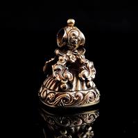 Antique Georgian gold seal fob, Amethyst (7 of 10) Antique Georgian gold seal fob, Amethyst (7 of 10)