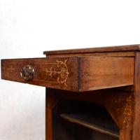 Music Cabinet Glazed Inlaid Walnut 19th Century (3 of 10) Music Cabinet Glazed Inlaid Walnut 19th Century (3 of 10)