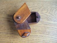 19th Century Treen "Puzzle" Snuff Box (3 of 4) 19th Century Treen "Puzzle" Snuff Box (3 of 4)