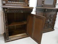 Pair of French Carved Gothic Oak Bookcases (10 of 12) Pair of French Carved Gothic Oak Bookcases (10 of 12)