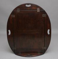 Early 20th Century mahogany folding butlers tray on stand (6 of 8) Early 20th Century mahogany folding butlers tray on stand (6 of 8)