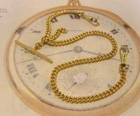 Vintage Pocket Watch Chain 1950s 14ct Rolled Gold Double Albert With Sliding T Bar (3 of 11) Vintage Pocket Watch Chain 1950s 14ct Rolled Gold Double Albert With Sliding T Bar (3 of 11)