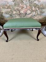 Very Large 19th Century Mahogany Framed Foot Stool (4 of 5) Very Large 19th Century Mahogany Framed Foot Stool (4 of 5)