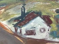 Scottish Mixed Media Painting Cottages in Ayrshire Signed Robert Sinclair Thomson 1915-1983 ARSA, RSW (7 of 27) Scottish Mixed Media Painting Cottages in Ayrshire Signed Robert Sinclair Thomson 1915-1983 ARSA, RSW (7 of 27)
