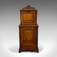 Antique Purdonium, English, Walnut, Fireside Bin, Cabinet, Victorian c.1890 (5 of 10) Antique Purdonium, English, Walnut, Fireside Bin, Cabinet, Victorian c.1890 (5 of 10)