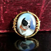 Victorian Enamel Bulldog Brooch (11 of 11) Victorian Enamel Bulldog Brooch (11 of 11)