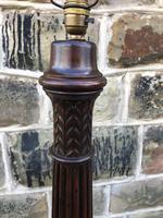 Pair of Antique Mahogany Floor Standard Lamps (2 of 7) Pair of Antique Mahogany Floor Standard Lamps (2 of 7)