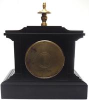 Amazing French Slate Mantel Clock Timepiece Mantle Clock with Machilite Inlay (10 of 11) Amazing French Slate Mantel Clock Timepiece Mantle Clock with Machilite Inlay (10 of 11)