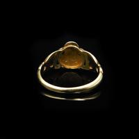 Antique Pearl Ruby & Diamond Cluster 18ct Gold Ring (8 of 9) Antique Pearl Ruby & Diamond Cluster 18ct Gold Ring (8 of 9)