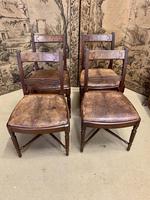 Set of Four Regency Rosewood Chairs with Cross Stretchers (7 of 8) Set of Four Regency Rosewood Chairs with Cross Stretchers (7 of 8)