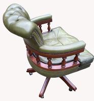 Fine Quality Leather Chesterfield Desk Chair (2 of 5) Fine Quality Leather Chesterfield Desk Chair (2 of 5)