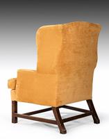 George III Period Mahogany Wing Chair (4 of 5) George III Period Mahogany Wing Chair (4 of 5)