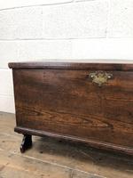 Small 18th Century Antique Elm Six Plank Coffer Chest (3 of 11) Small 18th Century Antique Elm Six Plank Coffer Chest (3 of 11)