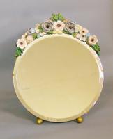 Antique Floral Barbola Mirror (6 of 7) Antique Floral Barbola Mirror (6 of 7)