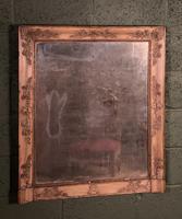 Empire Period Distressed Painted Foxed Plate Mirror (3 of 10) Empire Period Distressed Painted Foxed Plate Mirror (3 of 10)