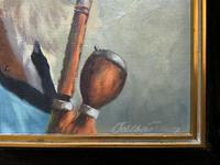 An Old Pipe Smoker - Original Signed Vintage Oil On Canvas Portrait Painting (5 of 10) An Old Pipe Smoker - Original Signed Vintage Oil On Canvas Portrait Painting (5 of 10)