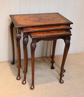 1930s Walnut Nest Of Tables (9 of 10) 1930s Walnut Nest Of Tables (9 of 10)