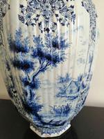 Imposing 19th Century Dutch Delft Blue & White Vase & Cover (5 of 15) Imposing 19th Century Dutch Delft Blue & White Vase & Cover (5 of 15)