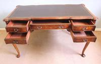 Antique Quality Burr Walnut Writing Desk (11 of 13) Antique Quality Burr Walnut Writing Desk (11 of 13)