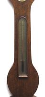Good Mahogany 5 Glass Barometer Thermometer with Onion Top (6 of 10) Good Mahogany 5 Glass Barometer Thermometer with Onion Top (6 of 10)