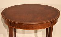 19th Century Mahogany Oval Lamp Table (3 of 5) 19th Century Mahogany Oval Lamp Table (3 of 5)