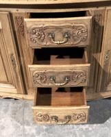 Bow Front French Bleached Oak Enfilade (7 of 11) Bow Front French Bleached Oak Enfilade (7 of 11)