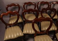 Good Set of 12 Victorian Mahogany Balloon Back Dining Chairs (2 of 8) Good Set of 12 Victorian Mahogany Balloon Back Dining Chairs (2 of 8)