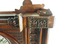 Interesting Rare German Striking Bracket Clock by Lenzkirch in Gothic Oak Glazed Case (7 of 13) Interesting Rare German Striking Bracket Clock by Lenzkirch in Gothic Oak Glazed Case (7 of 13)