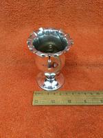 Antique Sterling Silver Hallmarked Tulip Vase 1900 Goldsmiths & Silversmiths Co Ltd 60g (6 of 9) Antique Sterling Silver Hallmarked Tulip Vase 1900 Goldsmiths & Silversmiths Co Ltd 60g (6 of 9)