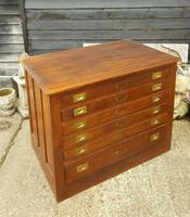 Antique Campaign Oak Map / Architects Chest (2 of 8) Antique Campaign Oak Map / Architects Chest (2 of 8)