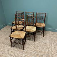 Set of Six Georgian Elm Country House Antique Dining Chairs (5 of 11) Set of Six Georgian Elm Country House Antique Dining Chairs (5 of 11)